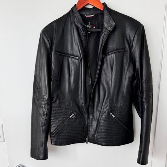 Real Italian leather Jacket(bought in Rome) - Picture 1 of 7